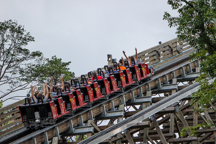 The Lightning Rod Rollercoaster at Dollywood Theme Park, Pigeon Forge, Tennessee