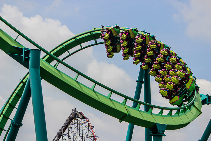 The Hydra Roller Coaster at Dorney Park, Allentown, Pennsylvania