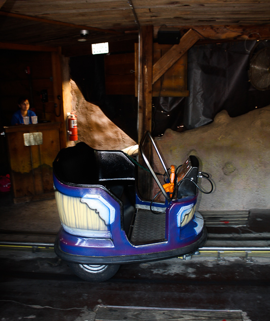 The Quick Draw Dark Ride at Frontier City Theme Park, Oklahoma City, Oklahoma