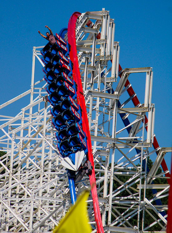The ArieForce One roller coaster at Fun Spot America Atlanta in Fayetteville, GA