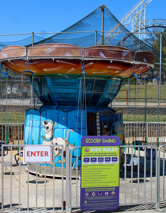The ArieForce One roller coaster at Fun Spot America Atlanta in Fayetteville, GA
