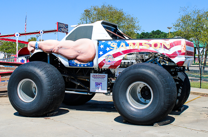 The ArieForce One roller coaster at Fun Spot America Atlanta in Fayetteville, GA