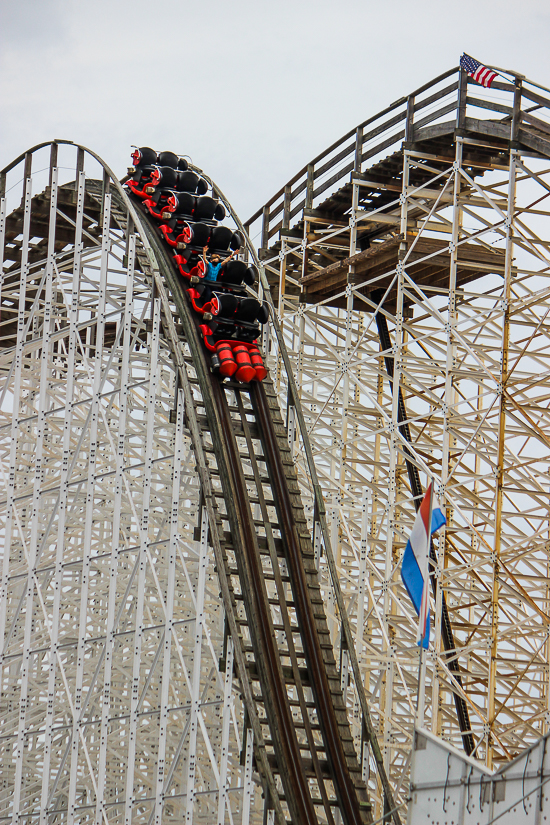 The Mine Blower Looping Coaster at Fun Spot America Kissimmee, Florida
