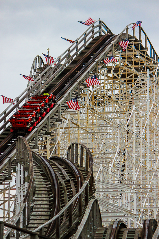 The Mine Blower Looping Coaster at Fun Spot America Kissimmee, Florida