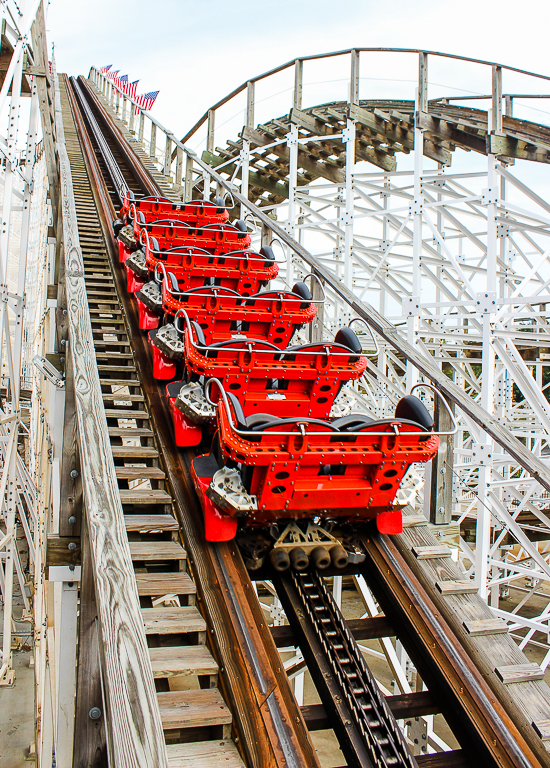 The Mine Blower Looping Coaster at Fun Spot America Kissimmee, Florida