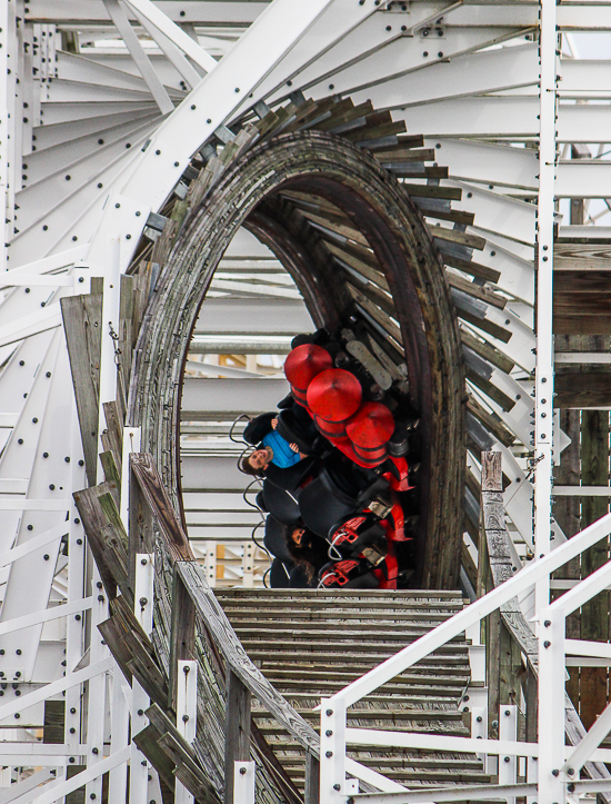 The Mine Blower Looping Coaster at Fun Spot America Kissimmee, Florida
