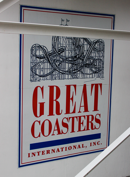 The White Lightnin' rollercoaster at Fun Spot America Orlando, Florida