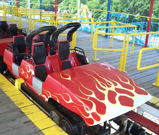 The Afterburner Rollercoaster at Fun Spot, Angola, Indiana