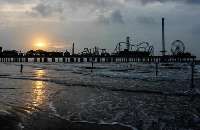 Galveston Island Historic Pleasure Pier, Galveston, Texas