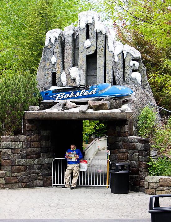 The Alpine Bobsled roller coaster at Six Flags The Great Escape, Queensbury, New York