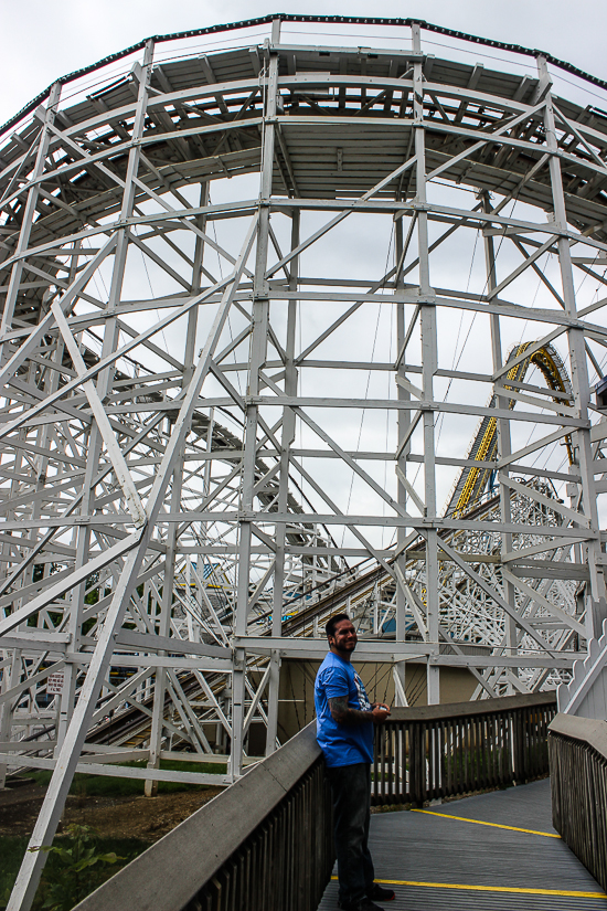 The Comet Rollercoaster atHersheypark, Hershey, Pennsylvania
