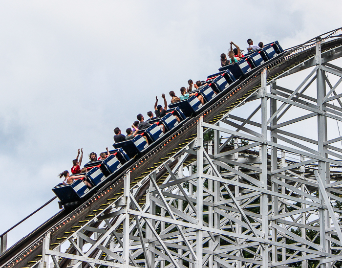 The Comet Rollercoaster atHersheypark, Hershey, Pennsylvania