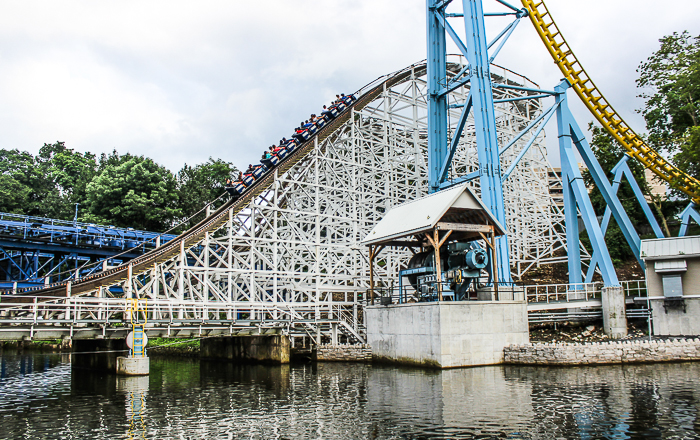 The Comet Rollercoaster atHersheypark, Hershey, Pennsylvania