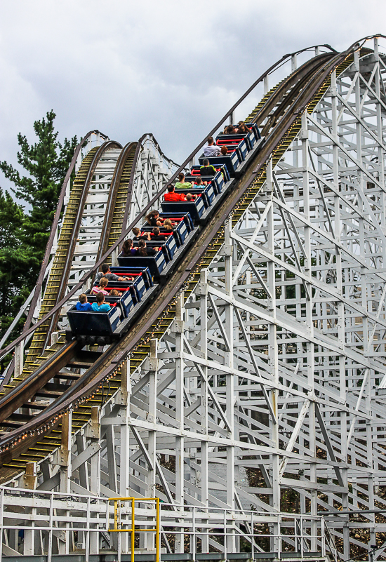 The Comet Rollercoaster atHersheypark, Hershey, Pennsylvania