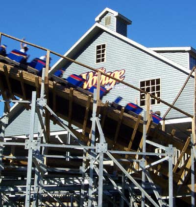 The Voyage Rollercoaster at Holiday World, Santa Claus, Indiana