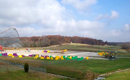 Bakuli under construction at Holiday World & Splashin' Safari