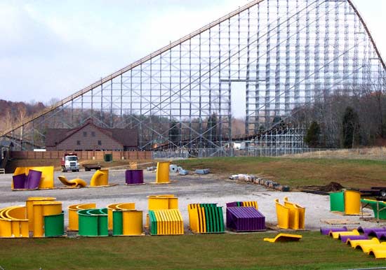 The New For 2007 Bakuli Water Slide at Holiday World, Santa Claus, Indiana