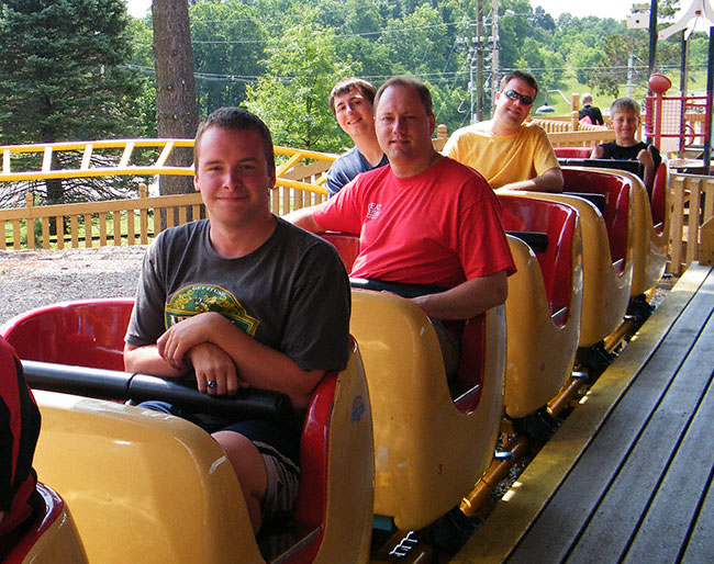 The Howler Roller Coaster at Holiday World @ Splashin' Safari, Santa Claus, IN