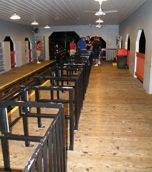 The Raven Roller Coaster at Holiday World @ Splashin' Safari, Santa Claus, IN