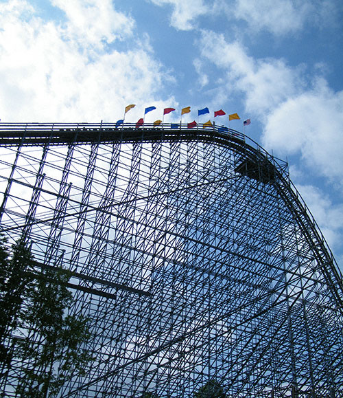 The Voyage Roller Coaster at Holiday World @ Splashin' Safari, Santa Claus, IN