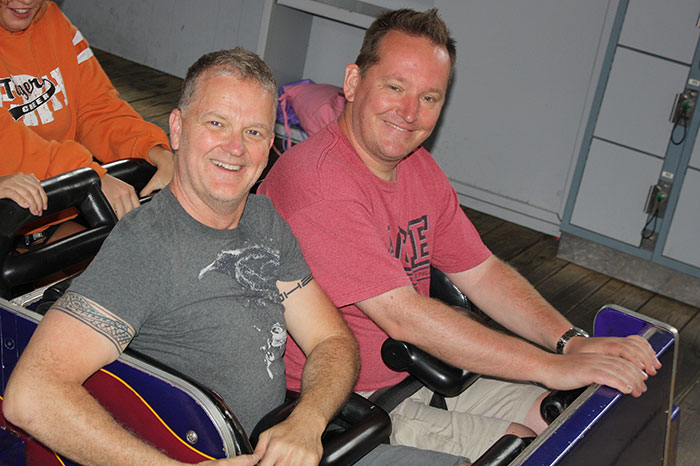 The Voyage Rollercoaster at Holiday World & Splashin' Safari, Santa Claus, Indiana