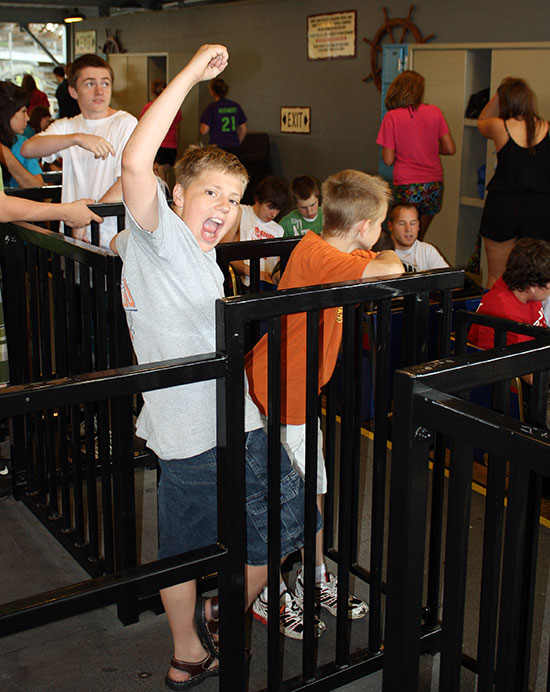 The Voyage Rollercoaster at Holiday World & Splashin' Safari, Santa Claus, Indiana