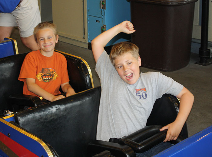 The Voyage Rollercoaster at Holiday World & Splashin' Safari, Santa Claus, Indiana