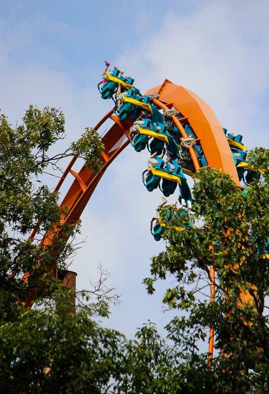 The Thunderbird Roller coaster at Holiday World, Santa Claus, Indiana