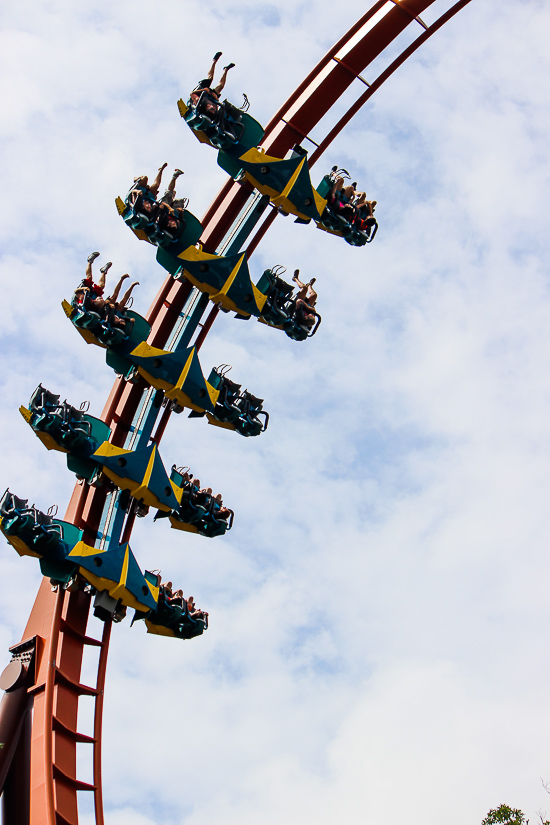 The Thunderbird Roller coaster at Holiday World, Santa Claus, Indiana