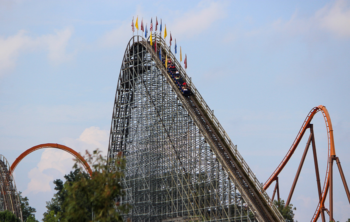 The Voyage Roller Coaster at Holiday World, Santa Claus, Indiana