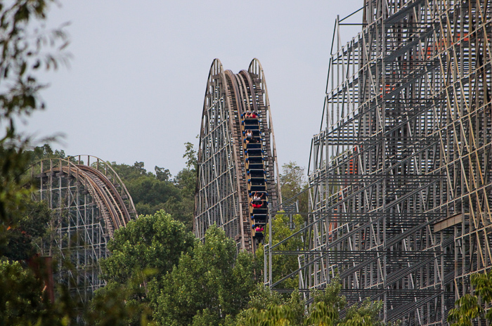 The Voyage roller coaster at Holiday World, Santa Claus, Indiana
