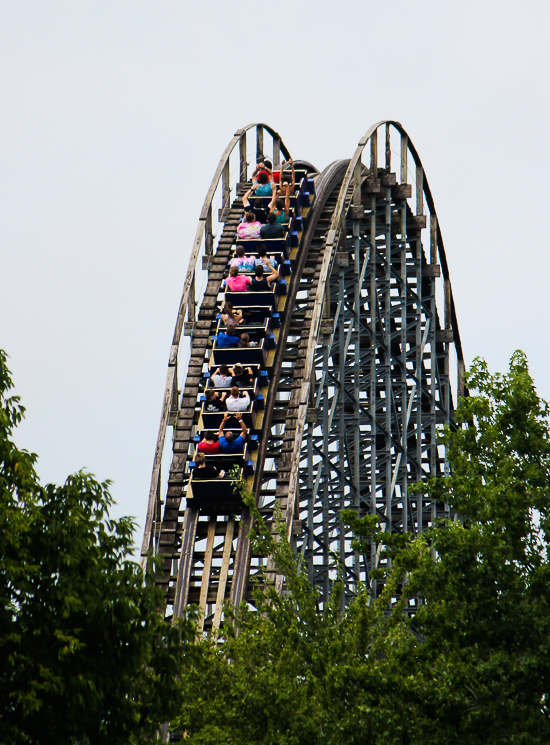 The Voyage Roller Copaster at Holiday World, Santa Claus, Indiana