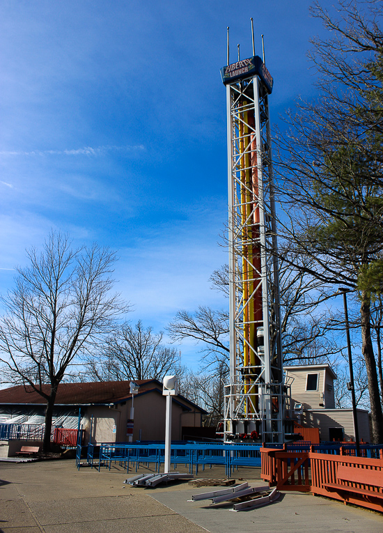 The Thunderbird rollercoaster at Holiday World, Santa Claus, Indiana