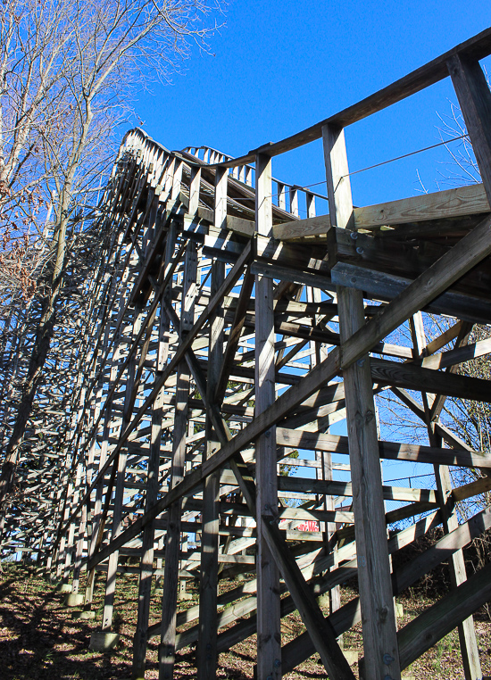 The Raven Rollercoaster at Holiday World, Santa Claus, Indiana