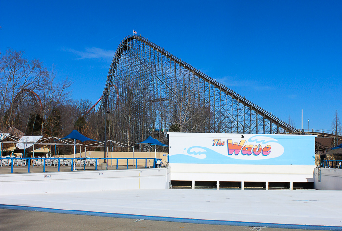 The Legend rollercoaster at Holiday World, Santa Claus, Indiana