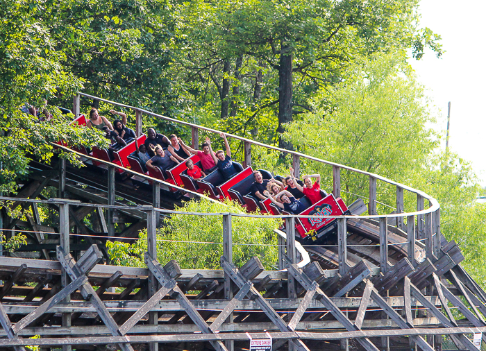 The Raven rollercoaster at Holiday World, Santa Claus, Indiana