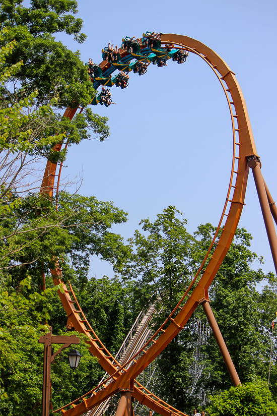 The Thunderbird rollercoaster at Holiday World, Santa Claus, Indiana