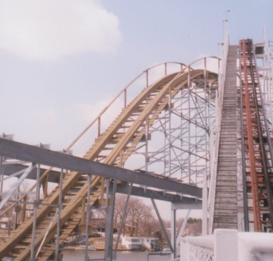 Cornball Express Construction Tour at Indiana Beach Amusement Resort, Monticello, IN