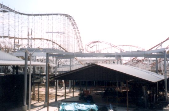 Cornball Express Construction Tour at Indiana Beach Amusement Resort, Monticello, IN