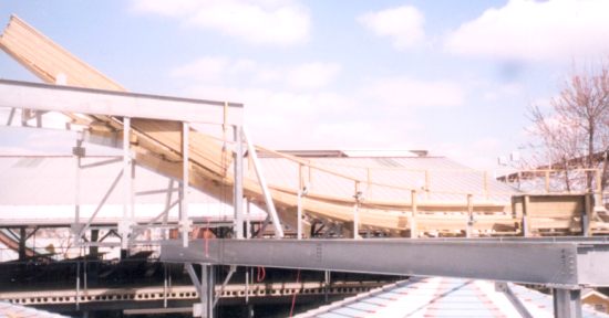 Cornball Express Construction Tour at Indiana Beach Amusement Resort, Monticello, IN
