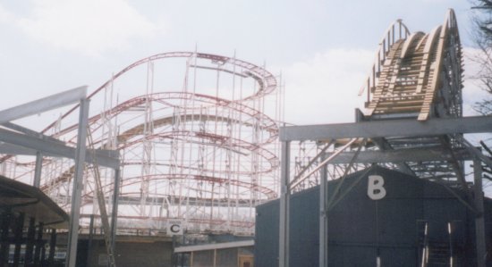 Cornball Express Construction Tour at Indiana Beach Amusement Resort, Monticello, IN