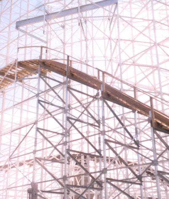 Cornball Express Construction Tour at Indiana Beach Amusement Resort, Monticello, IN