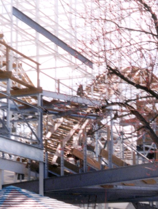 Cornball Express Construction Tour at Indiana Beach Amusement Resort, Monticello, IN
