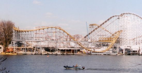 Cornball Express Construction Tour at Indiana Beach Amusement Resort, Monticello, IN