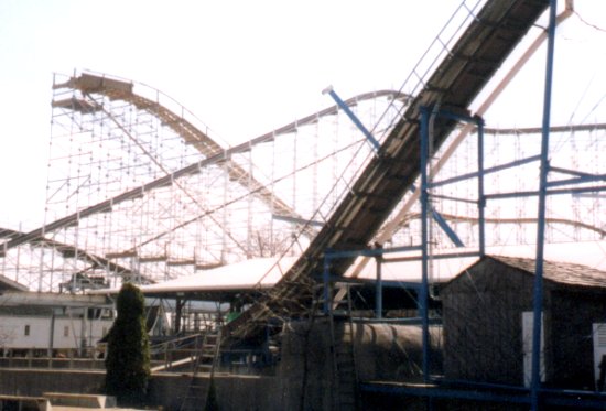 Cornball Express Construction Tour at Indiana Beach Amusement Resort, Monticello, IN