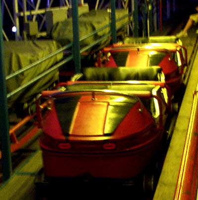 The Galaxi Rollercoaster at Indiana Beach, Monticello, Indiana