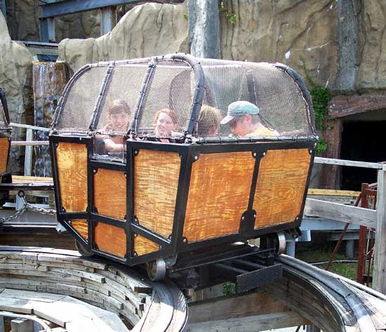 Lost Coaster of Superstition Mountain at Indiana Beach, Monticello, Indiana