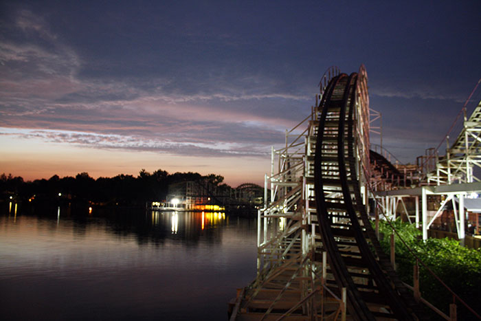 Hoosier Hurricane at Indiana Beach Amusement Resort, Monticello, Indiana