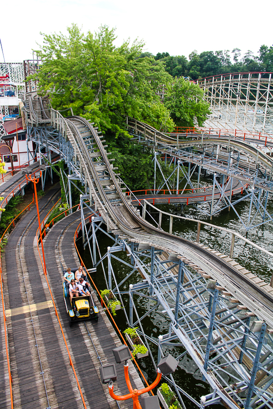 The All American Triple Loop at Indiana Beach, Monticello Indiana