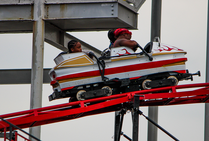 The All American Triple Loop at Indiana Beach, Monticello Indiana